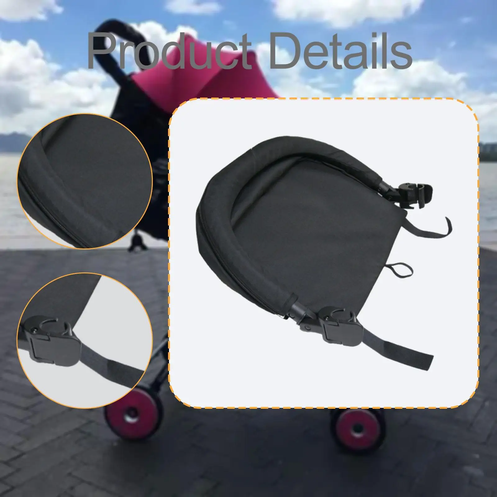 Extended Stroller Footrest Leg Extension Board Foot Support for Child Baby