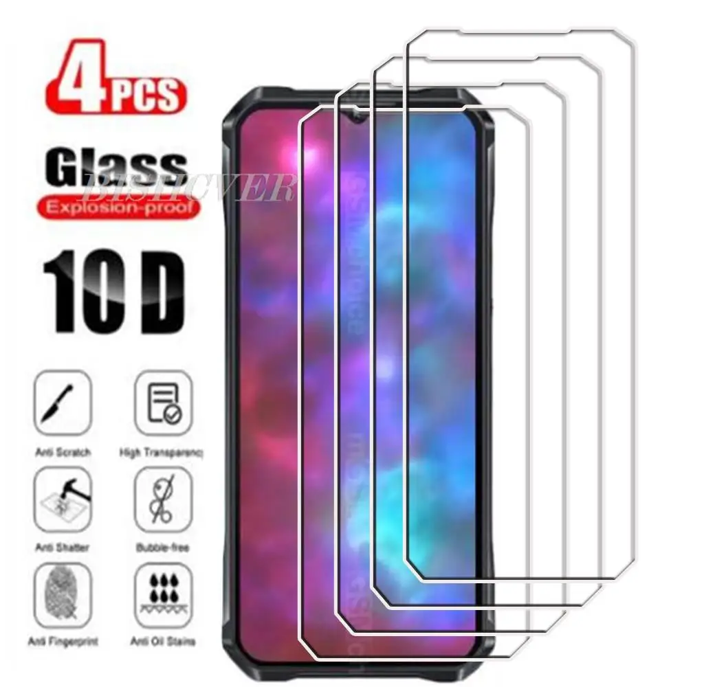 4 szt. Szkło hartowane dla Oukitel WP33 Pro 6.6 "2023 Oukitel WP33 Pro WP33 Pro ochraniacz ekranu folia ochronna ze szkła