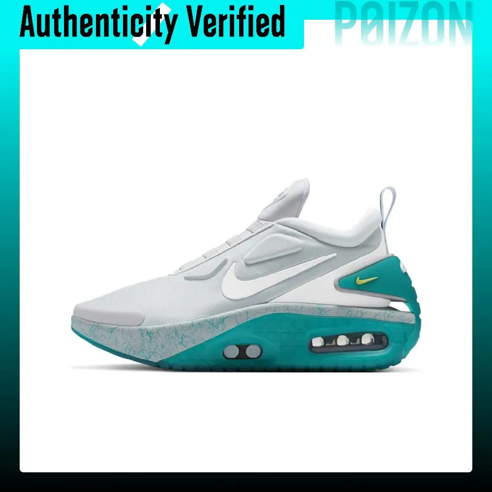Nike Adapt Auto Max Casual Shoes Unisex Mid-top White/Lake Blue CZ6800-001