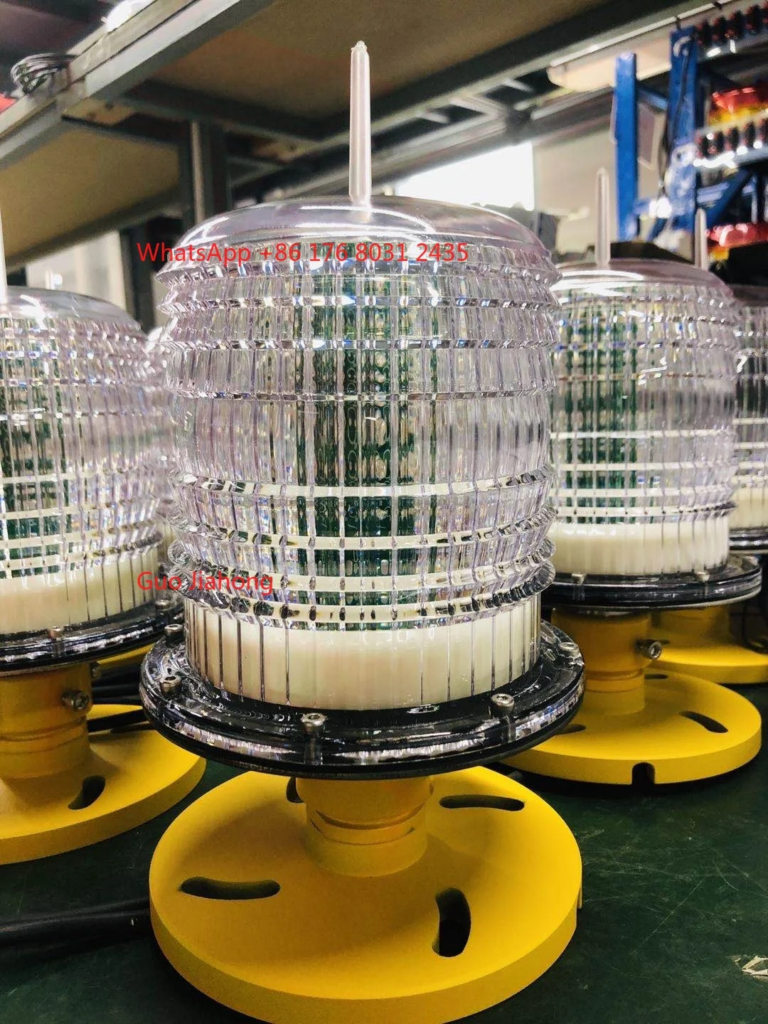 Helipad Elevated Light AC220V White or Green LED for FATO/TLOF Heliport Lighting System Complies with ICAO Annex 14 Volume II