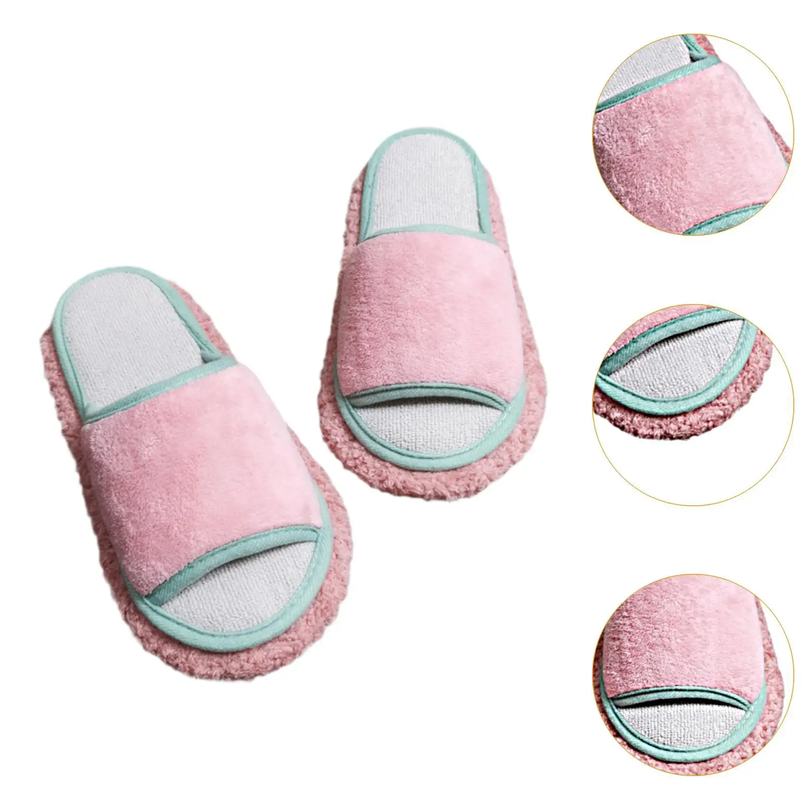Mop Slippers Floor Cleaning for House Dusting Floor Dust Dirt Cleaning Home
