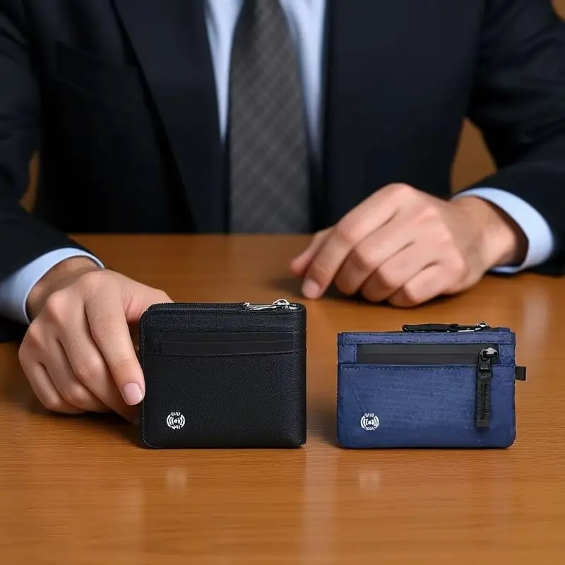 

Mini Travel Wallet Male Tactical Purse Coin Purse Rfid Credit Card Holder Men's Short Wallet Zipper Coin Bag X-pac