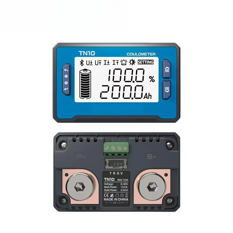 

TN10 Battery Capacity Indicator Tester Battery Load Tester Digital Battery Tester Monitoring Indicator