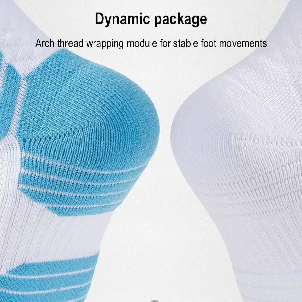 Men's Socks Compression Stockings Breathable Basketball Sports Cycling Socks Moisture Wicking High Elastic Tube Socks