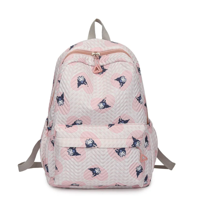 Sanrio Coolomi Printed Backpack Female Fresh Preppy Style Leisure Travel Computer Backpack Student Schoolbag
