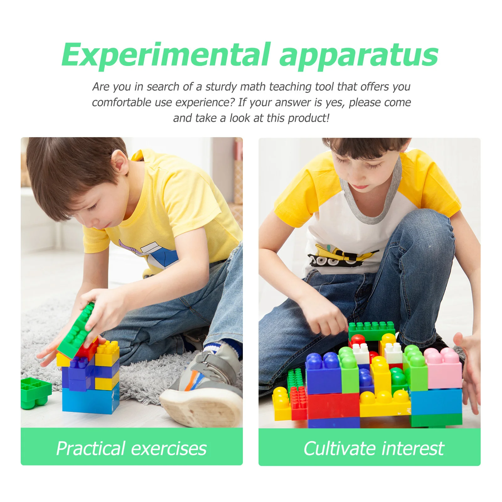 

3Pcs Plastic Math Set Flexible Rings Primary School Math Experiment Equipment Teaching Tool Educational Aid