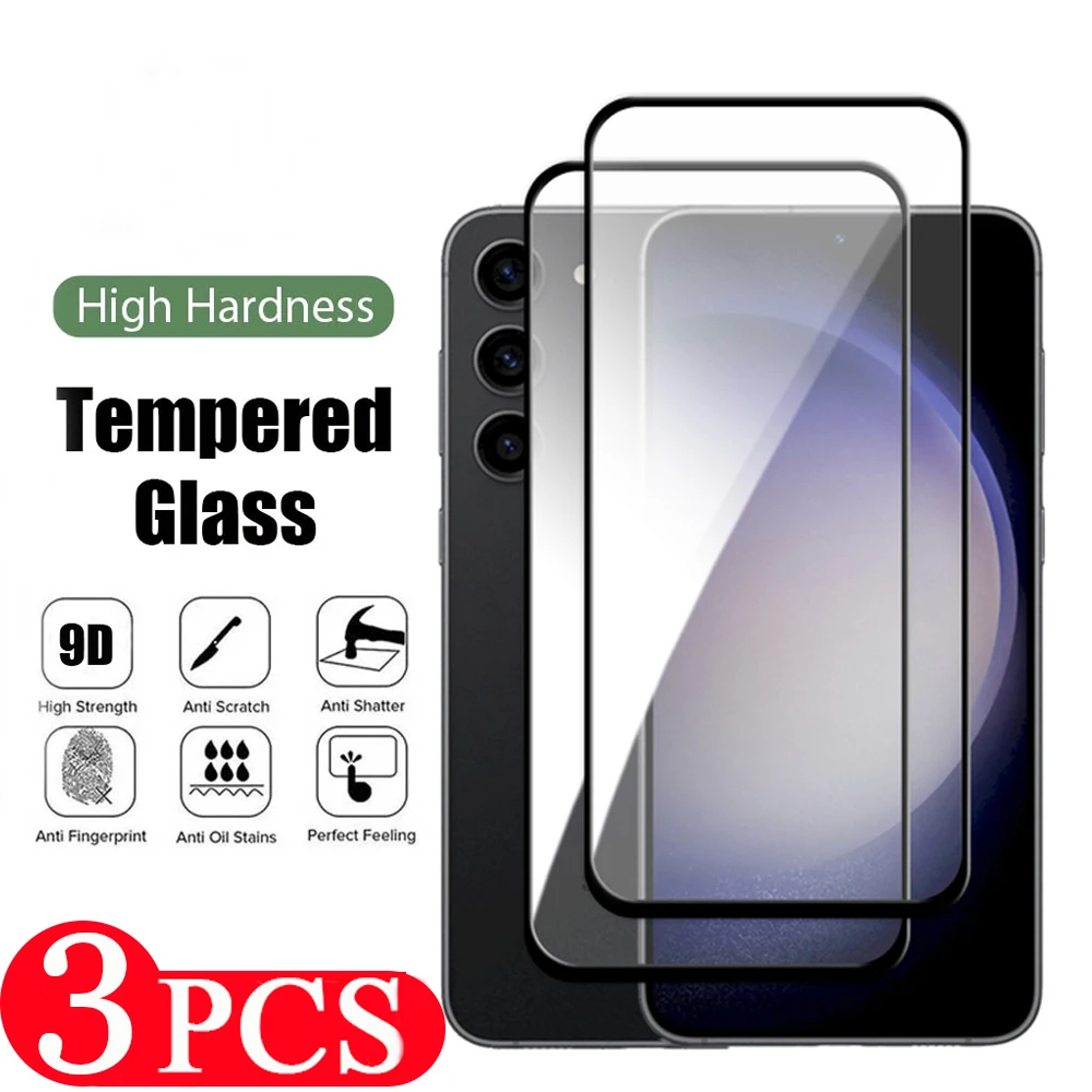

Защитное стекло для Samsung Galaxy A51 A52 A52S A53 A54 M52 M53 M54 A11 M11 A73 A72 A91 A71 M51 M62, закаленное стекло, 3 шт.