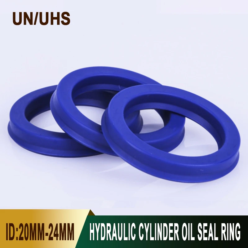 

UN/UHS/U/Y-Type ID20/22/22.4/23.5/24mm Polyurethane Hydraulic Cylinder Oil Seal Ring Shaft Hole Universal Sealing Ring Gasket