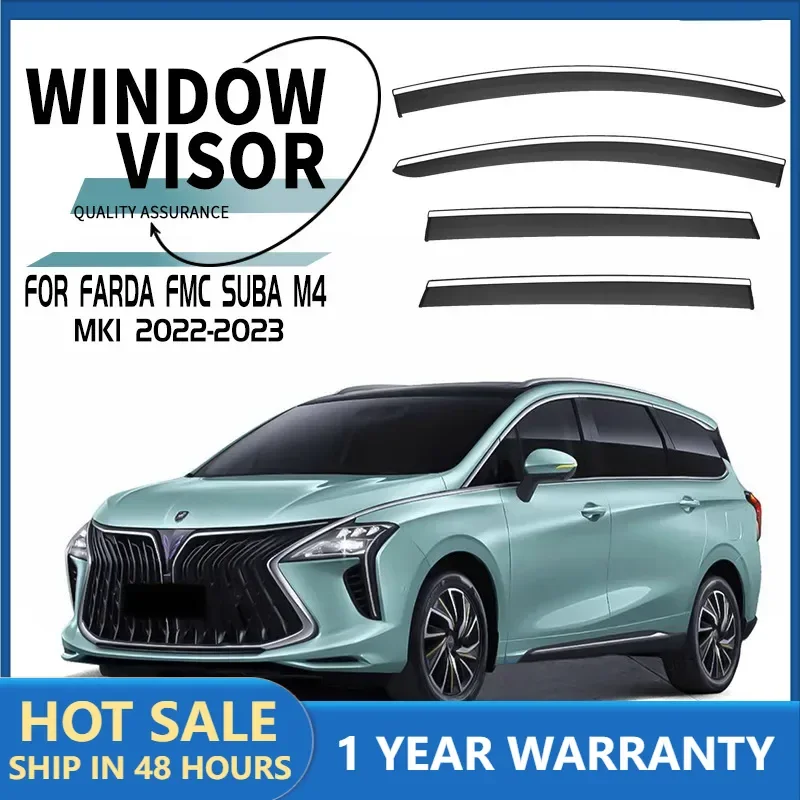 Para farda fmc suba m4 2022 + viseira da janela do carro toldo abrigos pára-brisa janela lateral chuva sol sombra acessórios automóveis