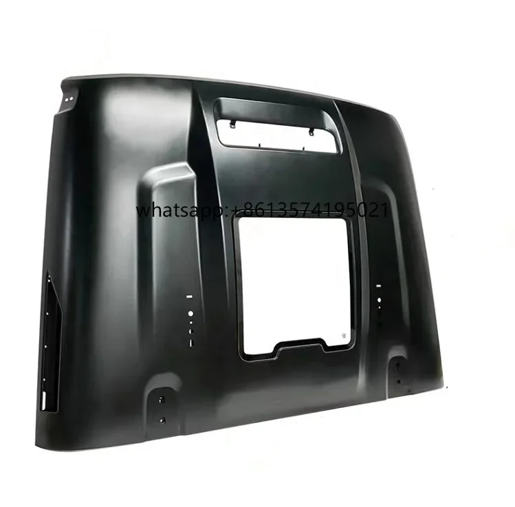 

New Style Off Road Hood Black Engine Hood With Glass for Jeep Wrangler JK/JL/JT