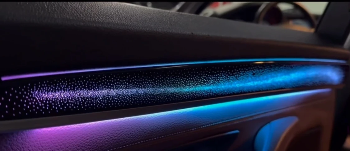 Galaxy Style Car Symphony Ambient Light Suitable For BMW 5 Series F10 F11 F18 2010-2017 Interior Auto Decoration Trim Panel view 6