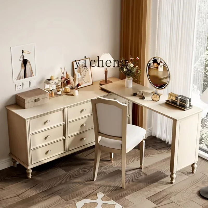 

ZC solid wood dresser chest cabinet integrated living room wall cabinet modern simple storage locker