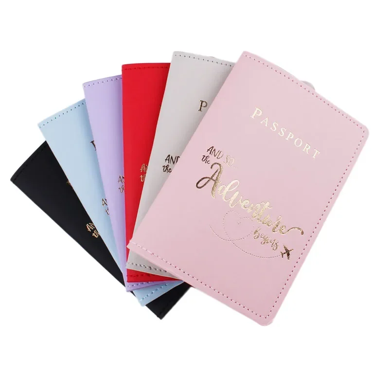 

Passport Holder Unisex Bank Credit Card Holder Id Case Travel Accessories Letter Print Passport Cover Bag Wallet for Documents