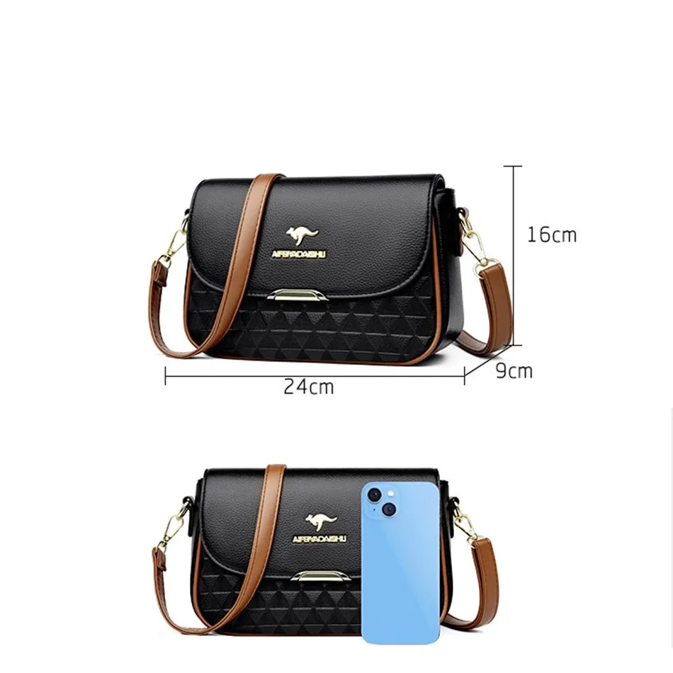 Genuine  Branded  HIgh Quality Handbag Purse Women Casual Crossbody Bags for Women  Shoulder Messenger Bags Luxury Ladies Tote