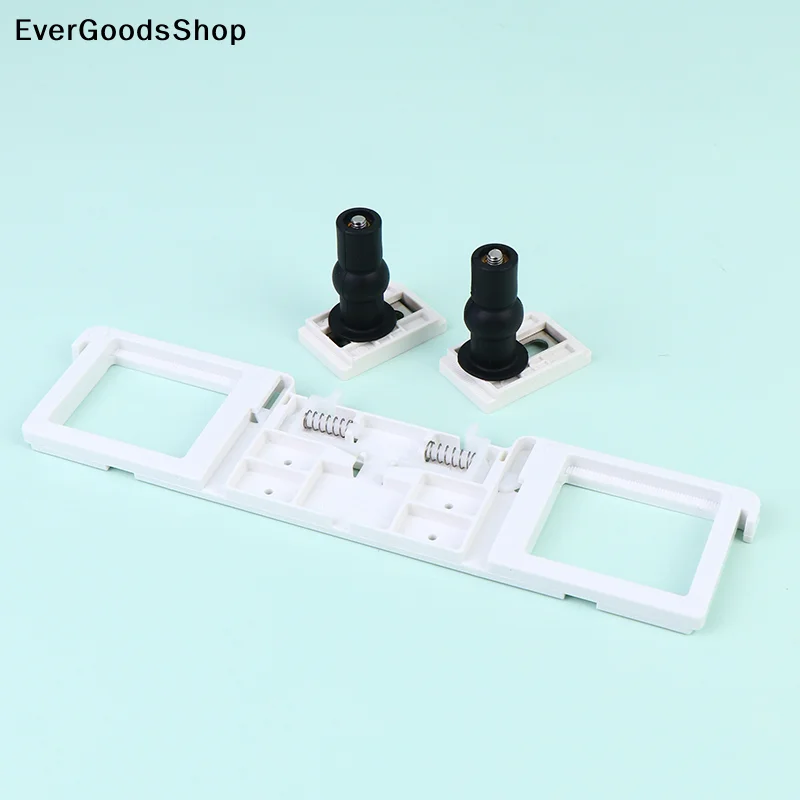 

New Toilet Seat Lid Fixing Plate Buckle Fastener Expansion Screws For Lavatory Lid Closestool Cover Fixed Parts