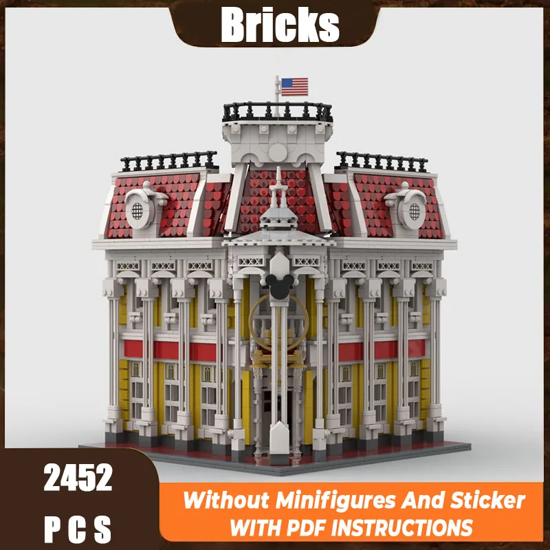 

New Moc Building Blocks Building Models Department Store Technology Modular Building Blocks Children's Festival Gift Toys DIYSet
