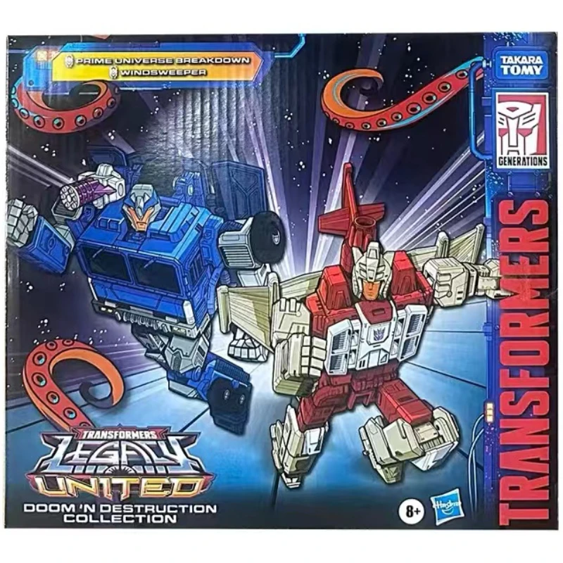 In Stock Takara Tomy Transformers G Series Chuanshi United Breakdown&Windsweeper Collect Figure Anime Robot  Action Models Toys