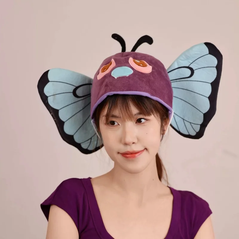 Chapeau en peluche Kawaii de personnage Pokémon, doux, moelleux et chaud, accessoire de costume pour Halloween, fête, anniversaire, cadeau de vacances