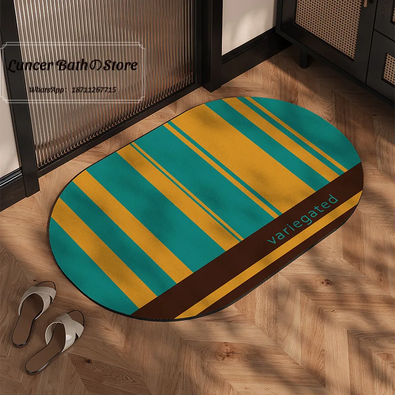 Diatom mud floor mat, anti fouling, wear-resistant, and easy to maintain door mat