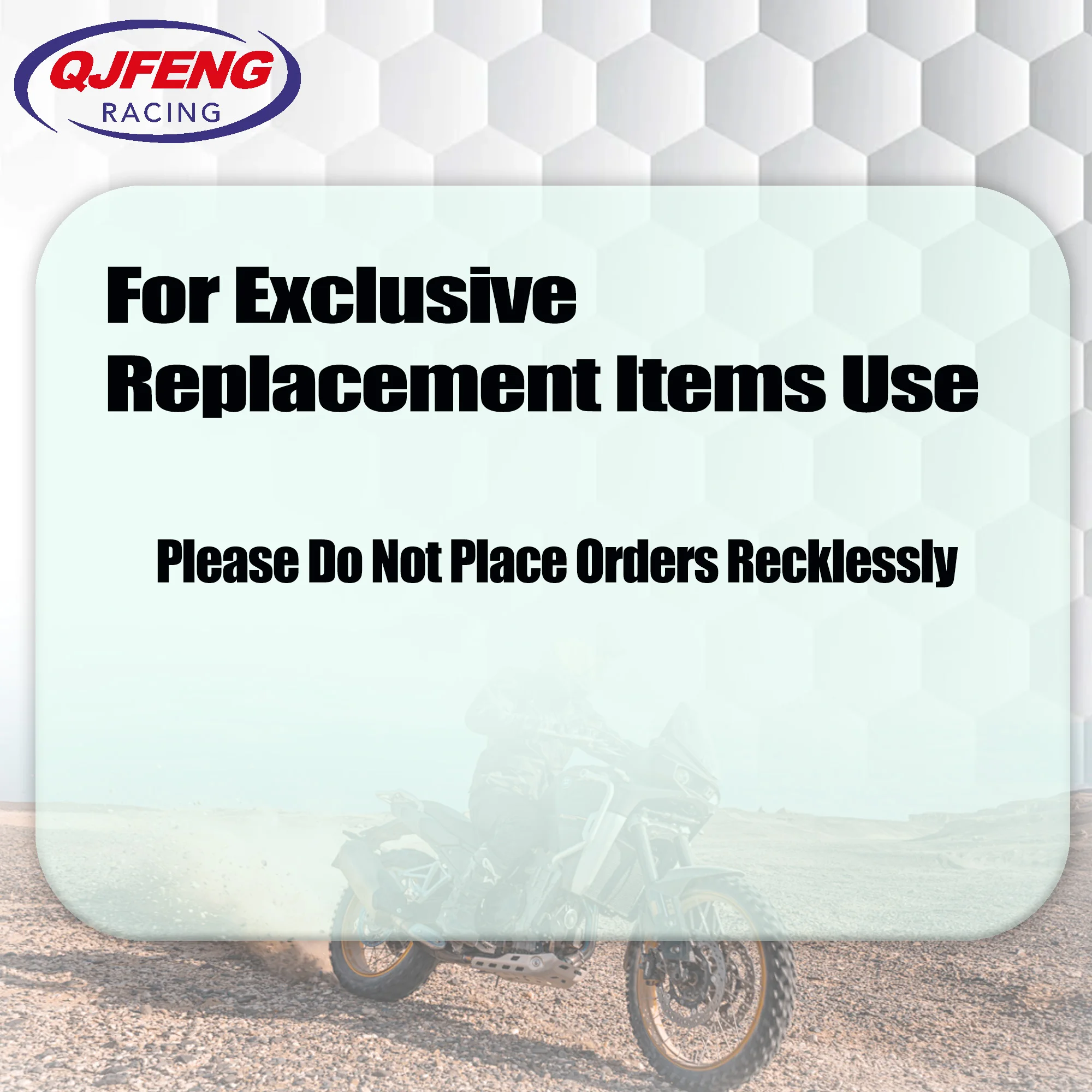 

Jiaqianlianjie, пожалуйста, не размещайте заказы