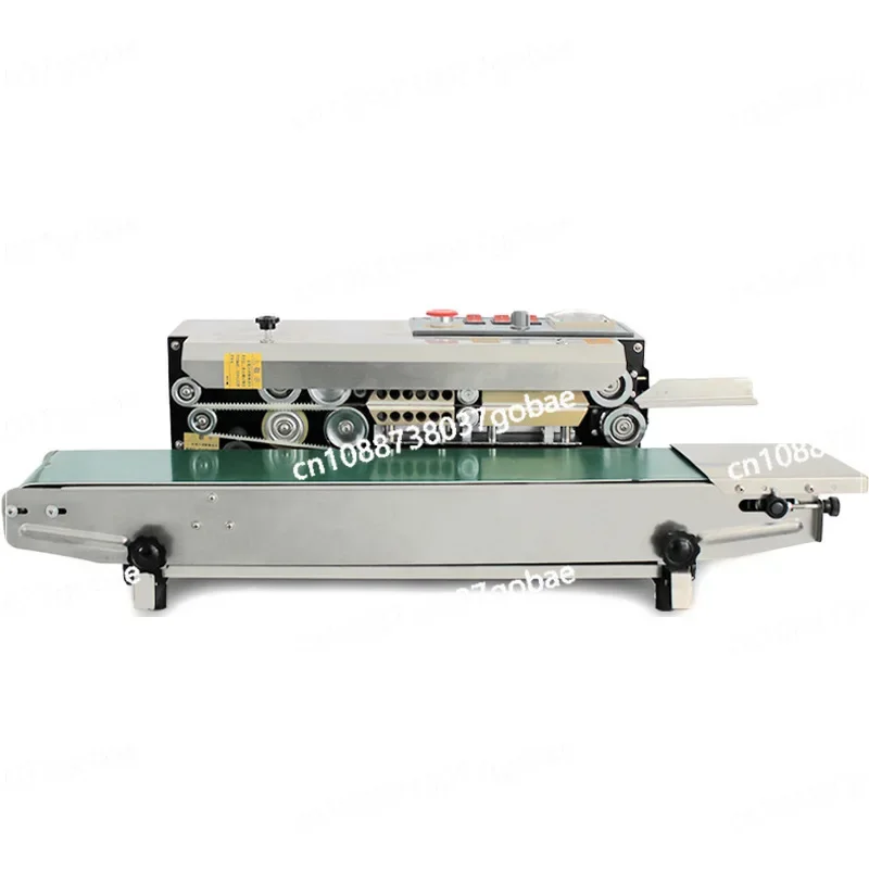 Stainless steel automatic heat sealing machine, plastic film, aluminum foil bag continuous sealing machine