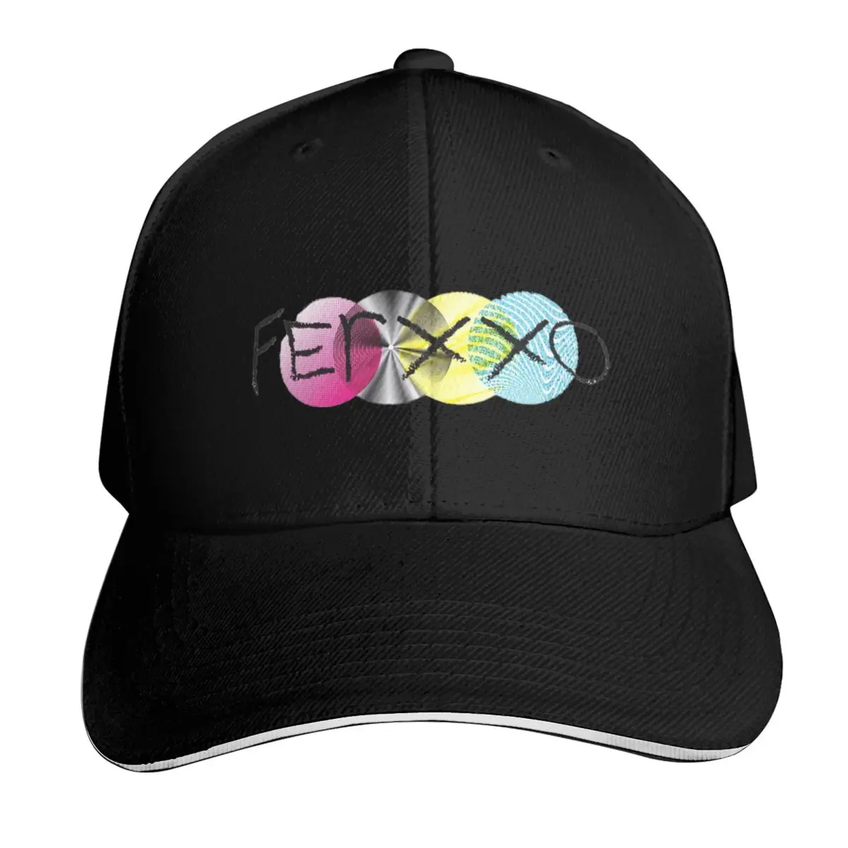 Feid, the Ferxxo illustration Baseball Cap Snapback Flat Bill Strapback Dad Hat Six Panel Structured Crown