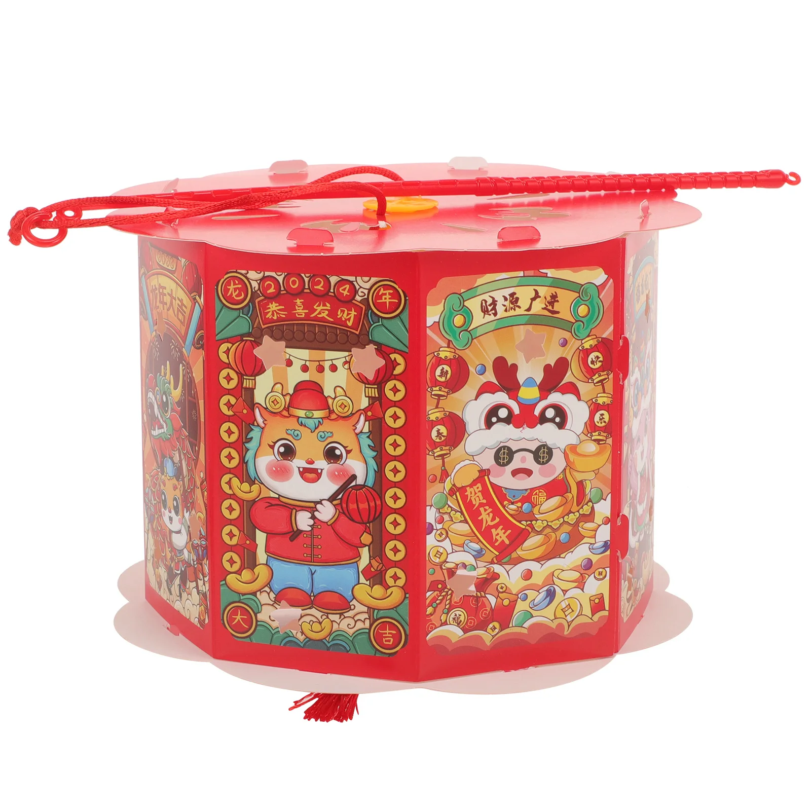 

Portable Luminous Lantern DIY Glowing Material Paper Floor Decoration Spring Festival New Year Dragon Kids Toys