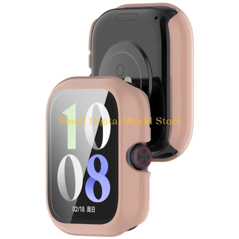 

77UB Smartwatch Screen Protector Film PC Case for IQOO Watch Scratchproof Housing Shell Protective Cover Easy Installation