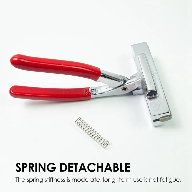 BAAG-Canvas Pliers For Painting, Professional Stretching Pliers, Metal Pliers With Spring Return Handle, Stretching Clamp