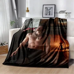 The originals Klaus Mikaelson printed blankets Warm Flannel blankets Soft and comfortable blanket bed linings Birthday Gift