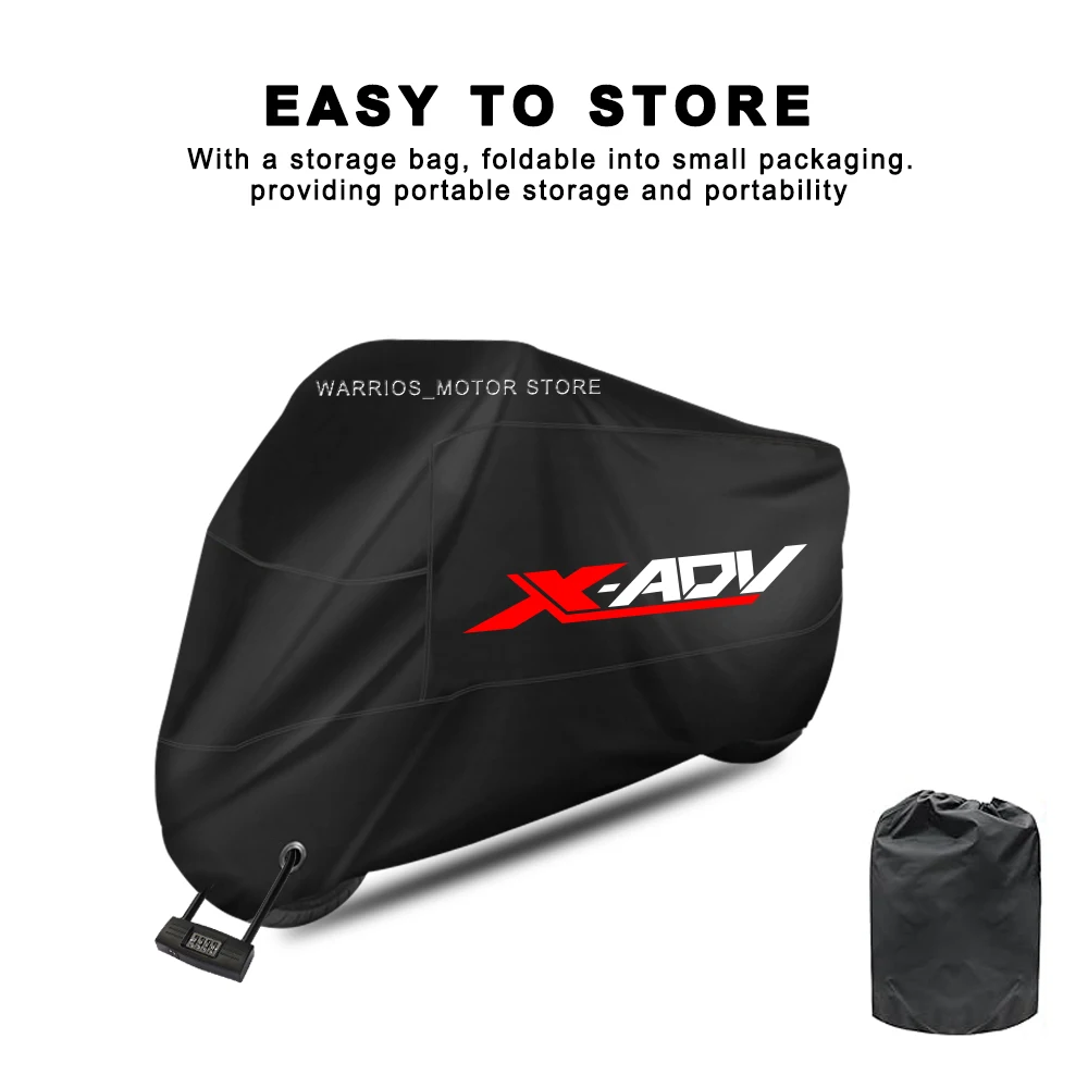 For HONDA XADV 750 XADV750 2022 2023 2025 2024 Motorcycle Cover UV Protection Dust Snow Outdoor Waterproof Motorcycle Rain Cover