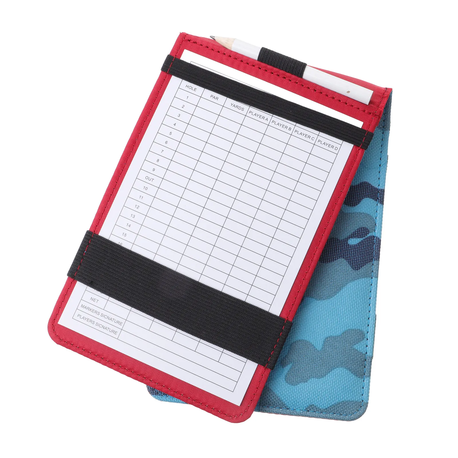 

Компактная книга для записи результатов в гольфе, устойчивая к поту и царапинам, профессиональный блокнот для записи для игроков в гольф