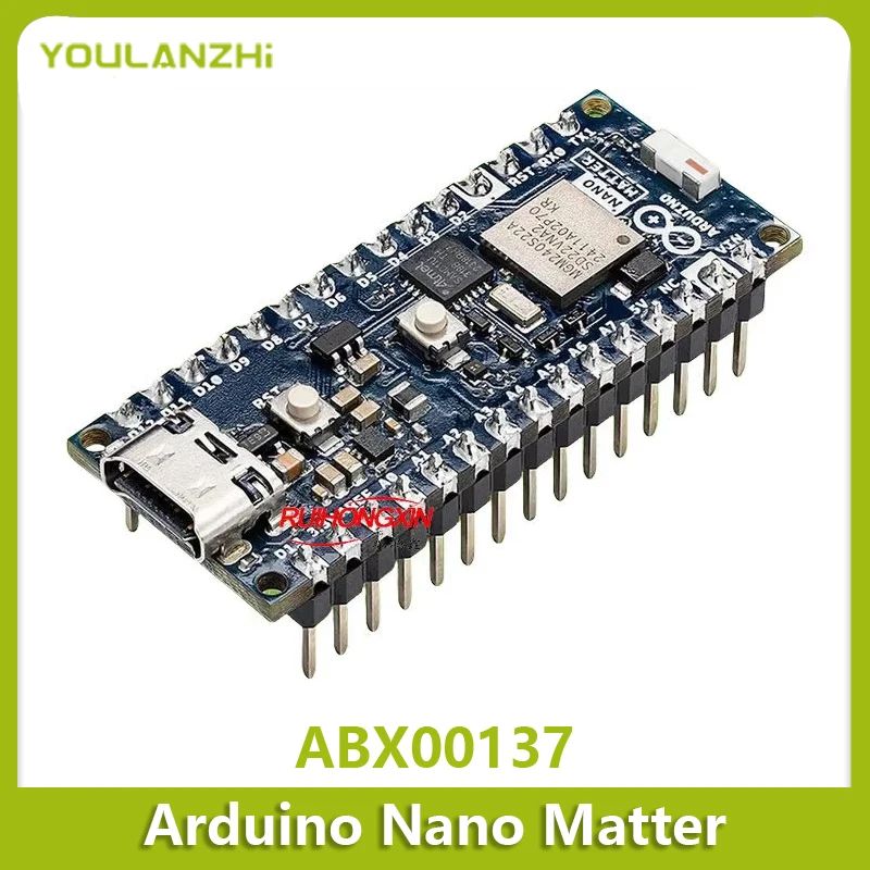 

Arduino Nano Matter с разъемами ABX00137 ABX00112 Оригинальная итальянская плата разработки