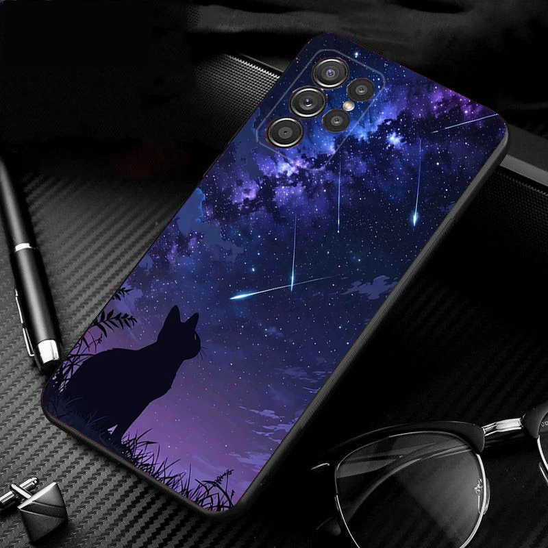 

Lovely Cat Phone Case For Samsung Galaxy S25 S24 S23 S22 S21 Ultra S24 S23 S22 S21 S25 Plus S24 S25 FE