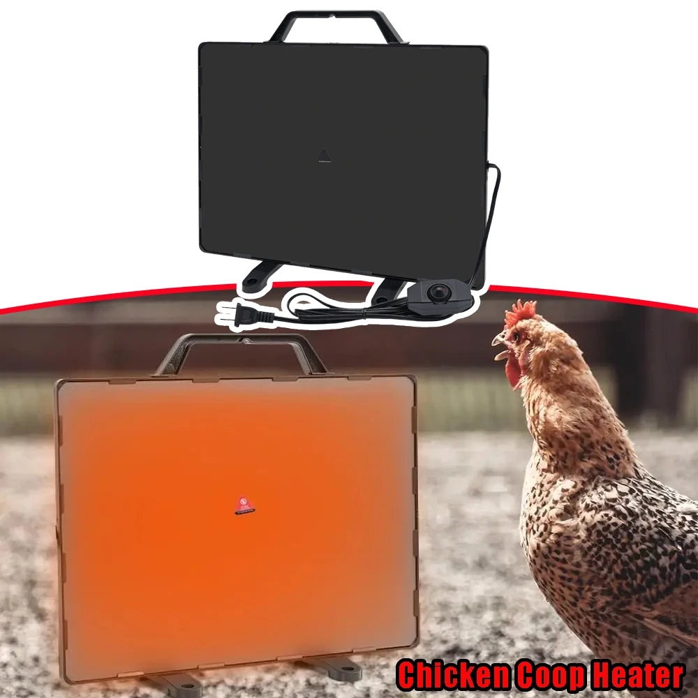 

Высокоэффективный и теплый обогреватель для курятников с точным контролем температуры, защищающий птицу от холодной зимы