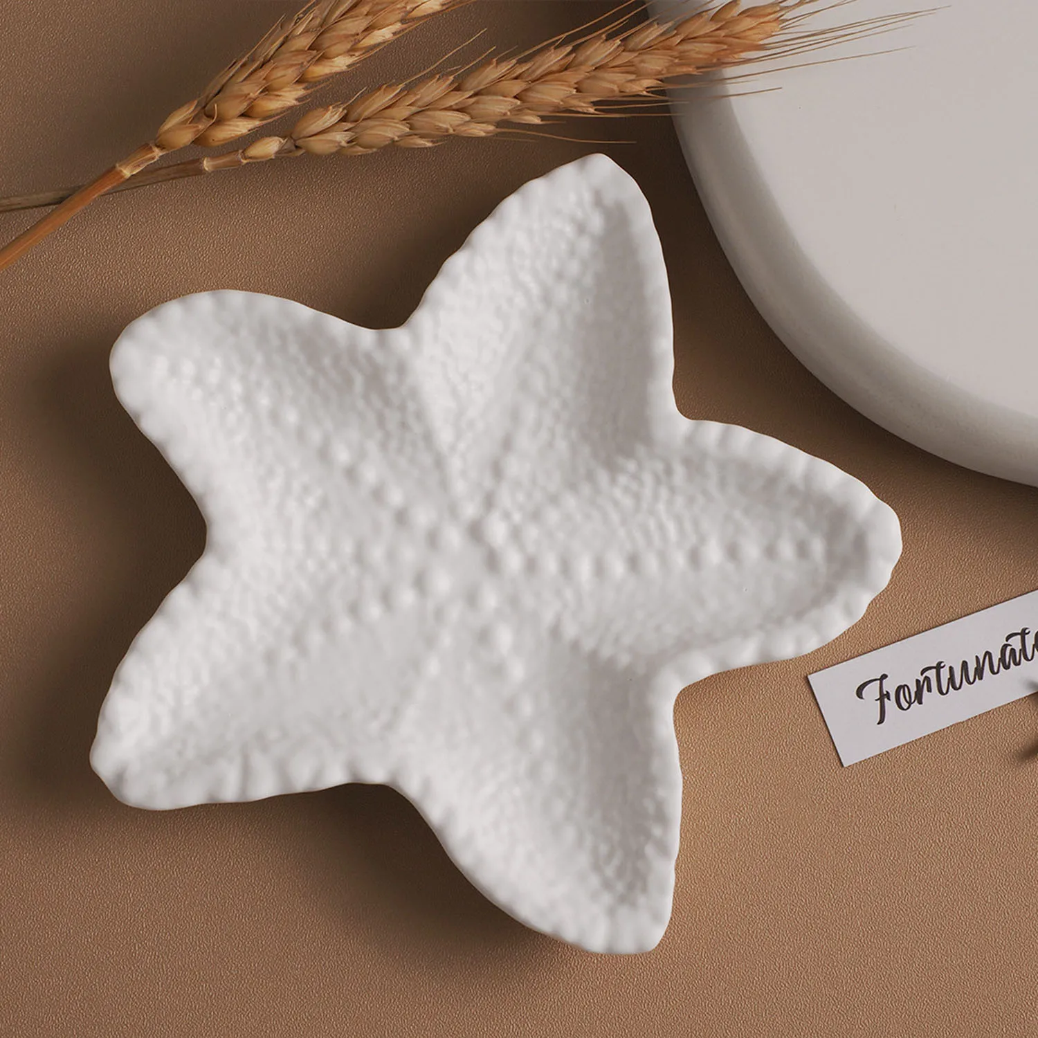 Starfish Shape Silicone Gypsum Tray Molds Tray Mold DIY Handmade Jewelry Storage Making Concrete Cement Mould Home Decoration image 3