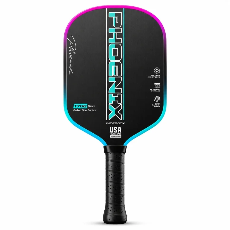 Pickleball Paddle Carbon Fiber 5Gen Kinetic Frame T700 Surface Energy Storage High Efficiency Power Transfer Shock Absorption