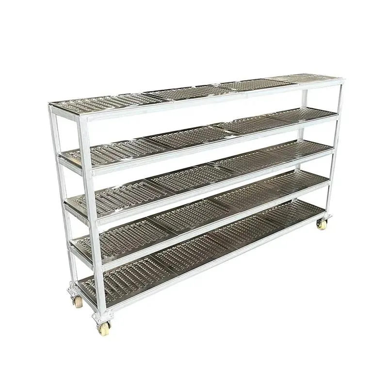 Removable 5-layer stainless steel plate rack Galvanized appearance with anti-corrosion