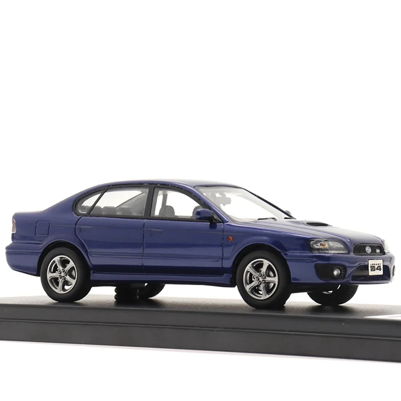 1:43 Hi-Story Modello in resina per auto Subaru Legacy B4 RSK 2001 Simulazione ad alto dettaglio Display da collezione Giocattolo regalo