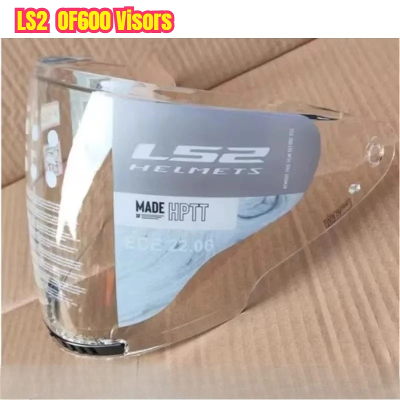 

For LS2 OF600 Helmet Lens,Original LS2 OF-MHR-96 II Half Helmet Silver Visors, Open Face Motobike Helmet Color Lens