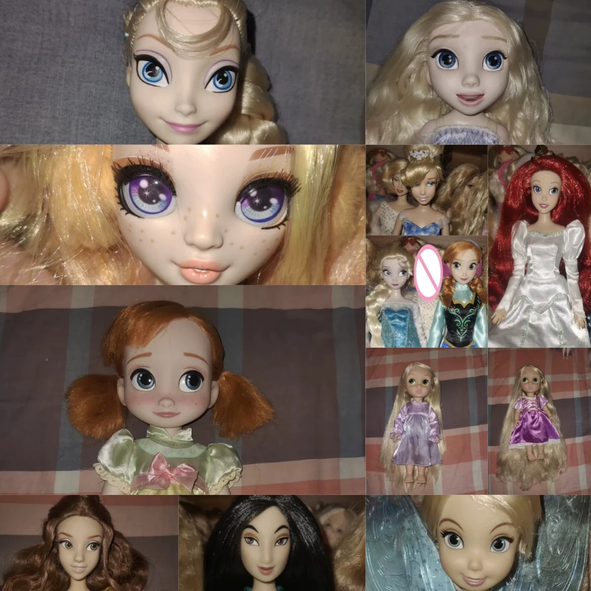 Not Brand New 1/6 Scale Figure Head Body Clothing Full Set Joint Mobility Collectible Animated Model Without Original Box