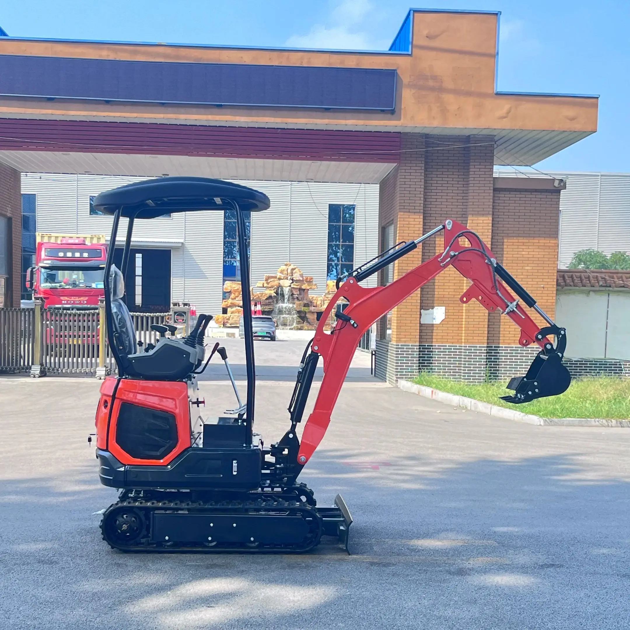 

High quality 1.8-ton mini excavator for sale multifunctional building and household mini excavator
