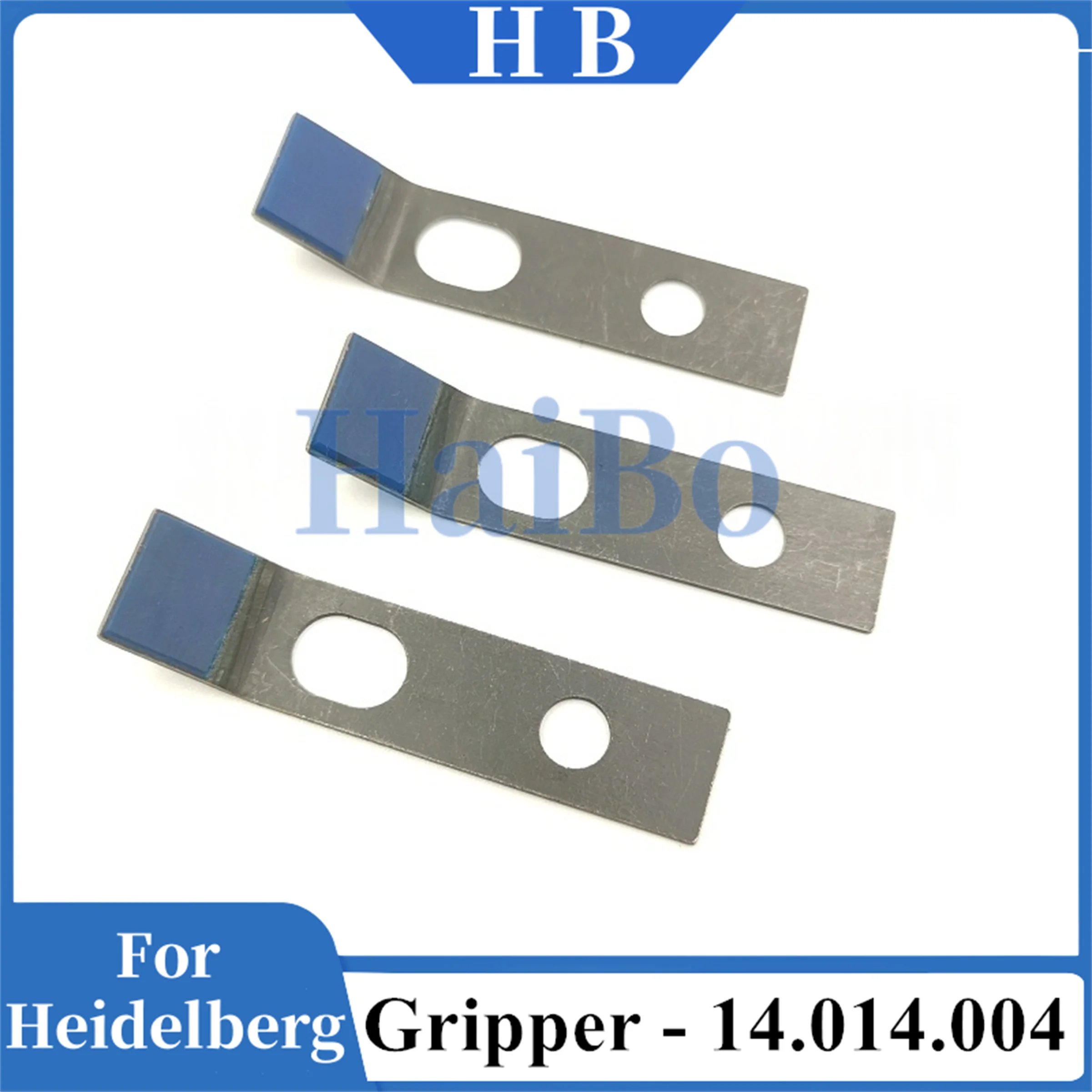 HaiBo Best Quality 14.014.004 Delivery Gripper Finger Without Urethane For And Kord Heidelber GTO Printing Machine Parts
