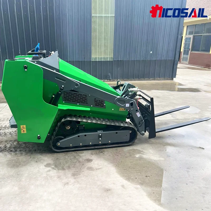 Kubota diesel mini skid steer loader epa euro 5 motor 6 toneladas de carga rastreável pista log carregador acessórios pacote alta