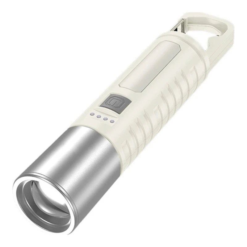G6DE LED Flashlights Adjustable Brightness Level Waterproofs Resizable Design for Hiking Outdoor Exploration Emergencies