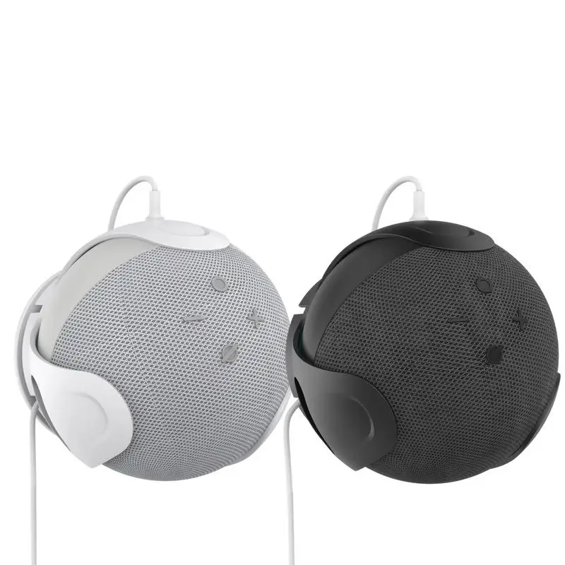 منفذ جدار جبل شماعات حامل لأمازون اليكسا صدى دوت 4 4th الجنرال الفضاء توفير الملحقات في غرفة نوم المطبخ الحمام