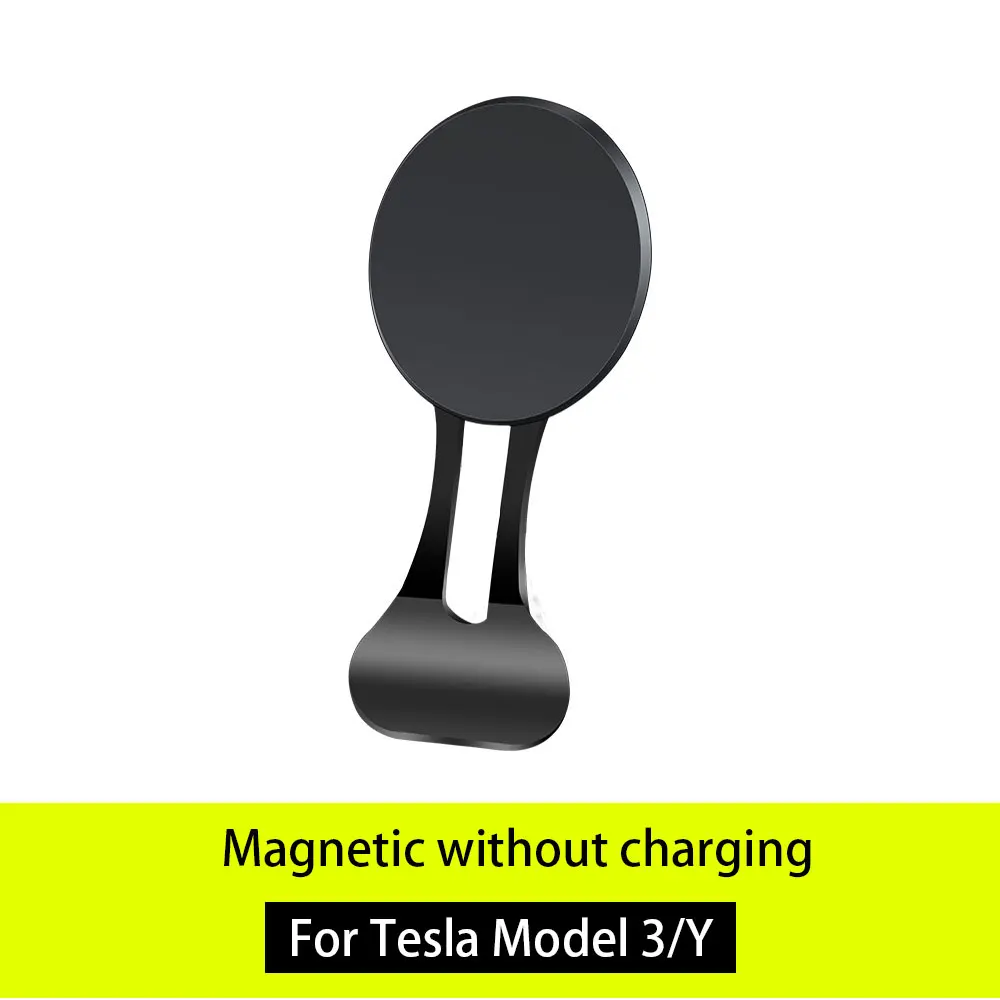 Para tesla modelo 3 y s x volante magnético suporte do telefone sem fio posição de condução suporte tela modificação