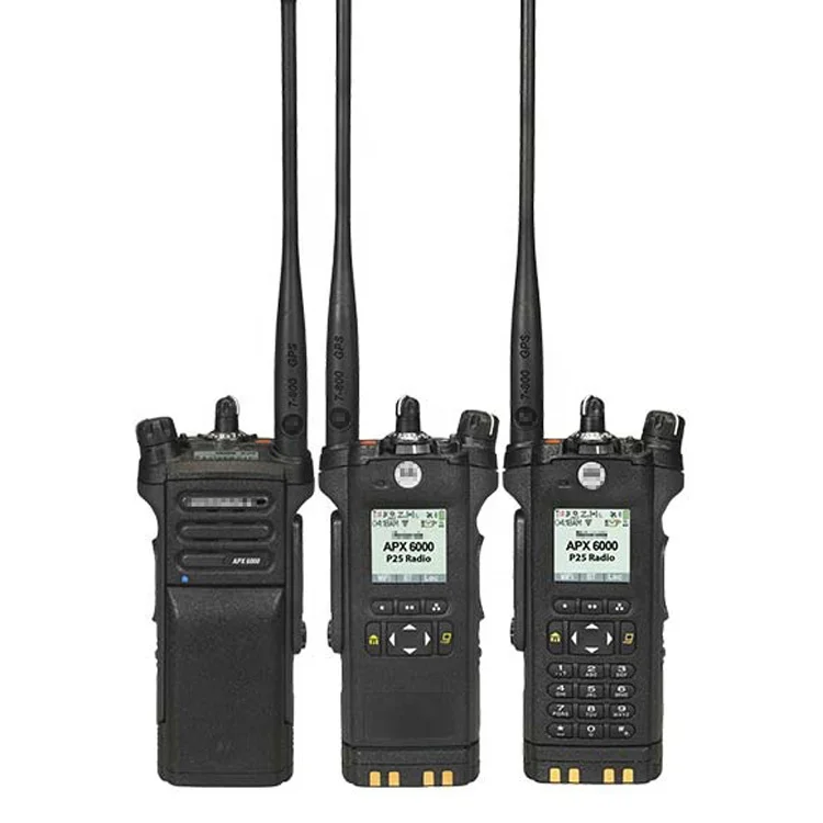 

Intercom APX6000 industrial Handheld walkie-talkie firefighters portable two way radio system