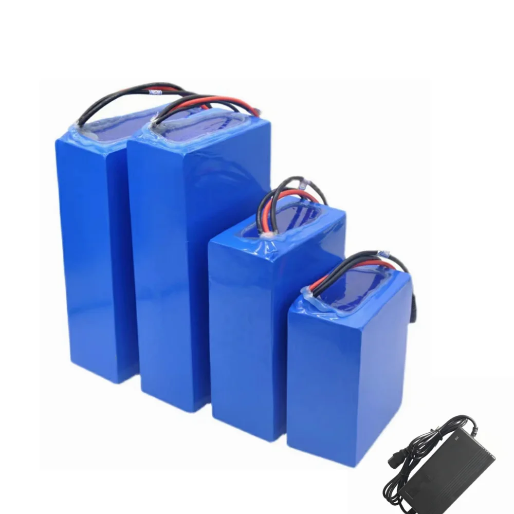 72v 70Ah lithium battery 100A BMS 6000w bicycle bike tricycle scooter +10A charger