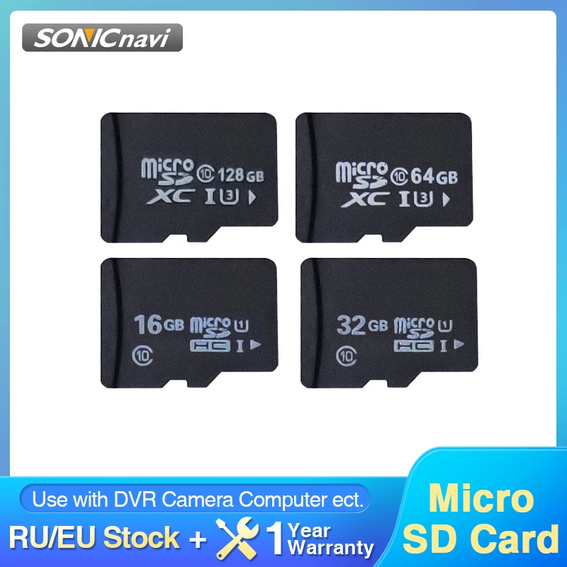 AKAMATE Memory Card 16GB 32GB 64GB 128GB for Car DVR Dashcam Micro SD TF MicroSD Class 10 Speed Flash Card SD